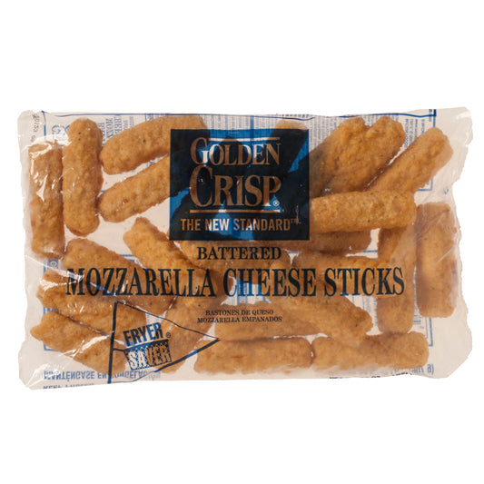 Fryer Saver Battered Mozzarella Cheese 2 Pound Each - 6 Per Case.