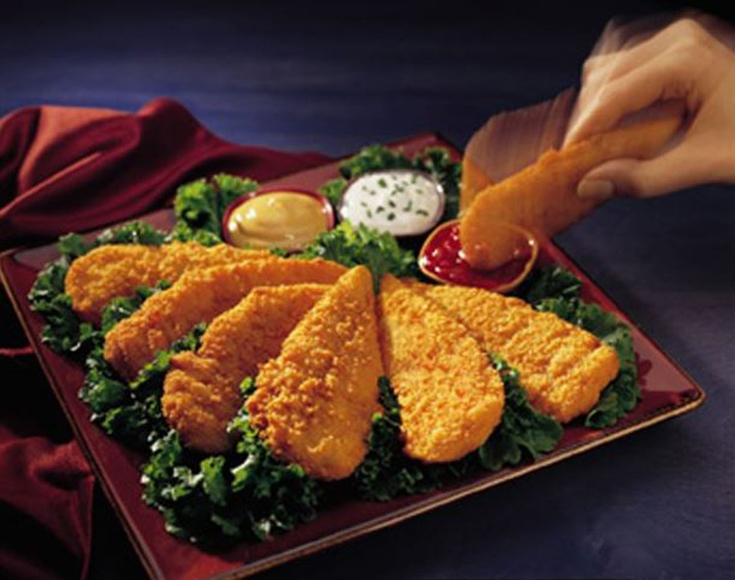 Perdue Ready To Cook Breaded Chicken Brest Tenderloin, 5 Pounds, 2 per case