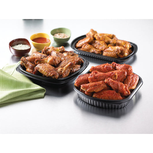 Perdue Fully Cooked Steamed 1St And 2Nd Joint Sections Medium 162 Chicken Wing, 5 Pounds