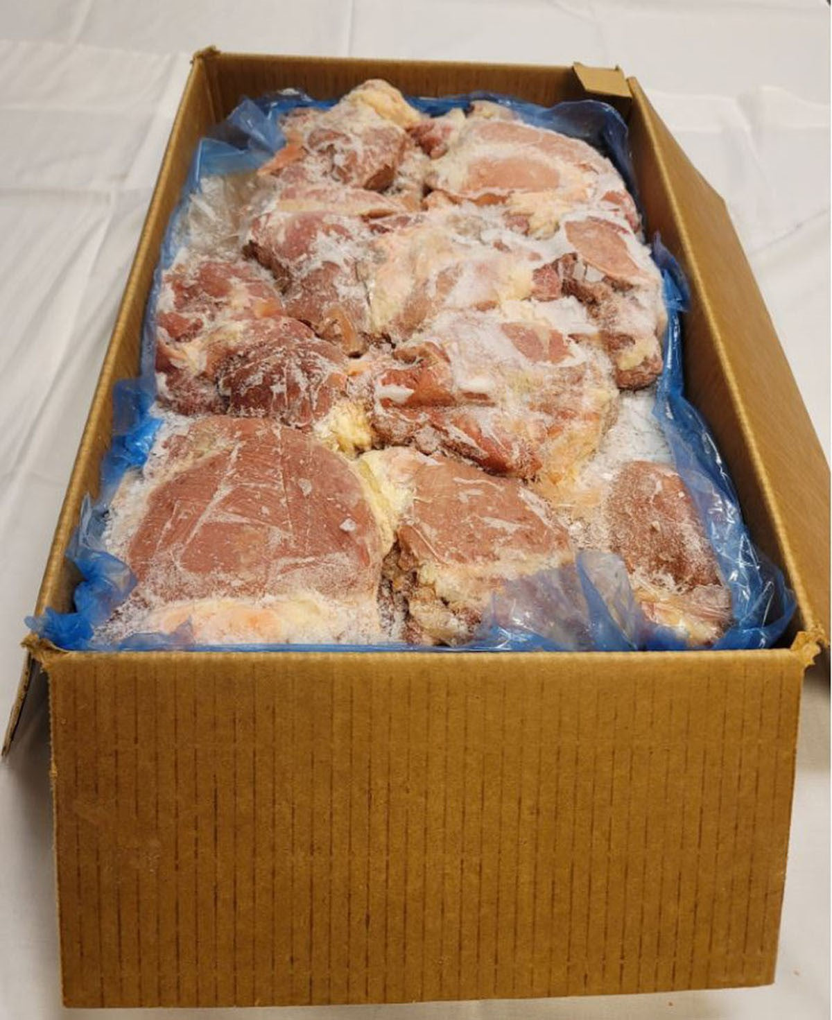 Shenandoah Turkey Thigh Boneless Skinless, 40 Pound, 1 per case