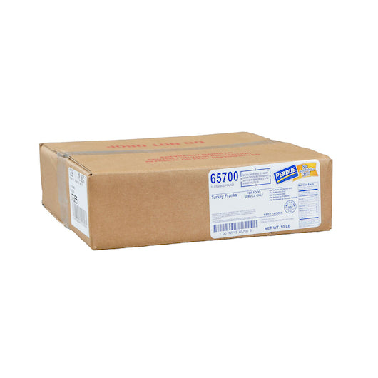 Perdue No Antibiotics Ever Fully Cooked Child Nutrition 10-1 Turkey Frank, 5 Pounds, 2 per case