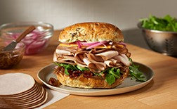 Perdue No Antibiotics Ever Sandwich Builders .67 Ounce Oven Roasted Sliced Turkey Breast, 2 Pounds, 6 per case