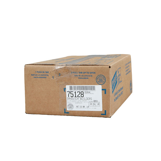 Perdue No Antibiotics Ever Sandwich Builders .67 Ounce Mesquite Smoked Sliced Turkey Breast, 2 Pounds, 6 per case