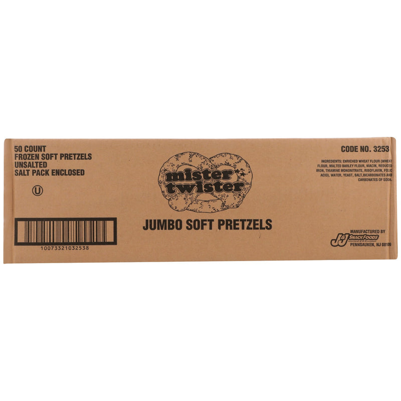 Superpretzel Soft Pretzel Braids 7 Ounce Size - 50 Per Case.