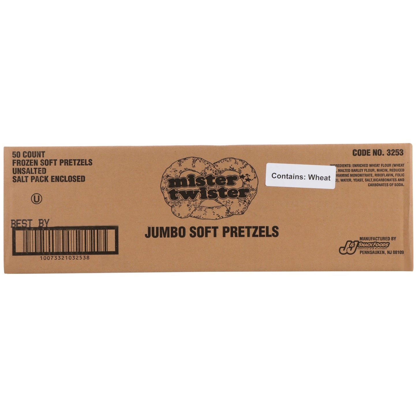 Superpretzel Soft Pretzel Braids 7 Ounce Size - 50 Per Case.