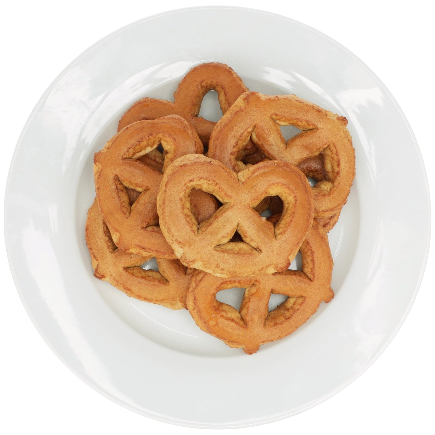 Superpretzel 51% Whole Grain No Salt Pretzel 1 Ounce Size - 200 Per Case.