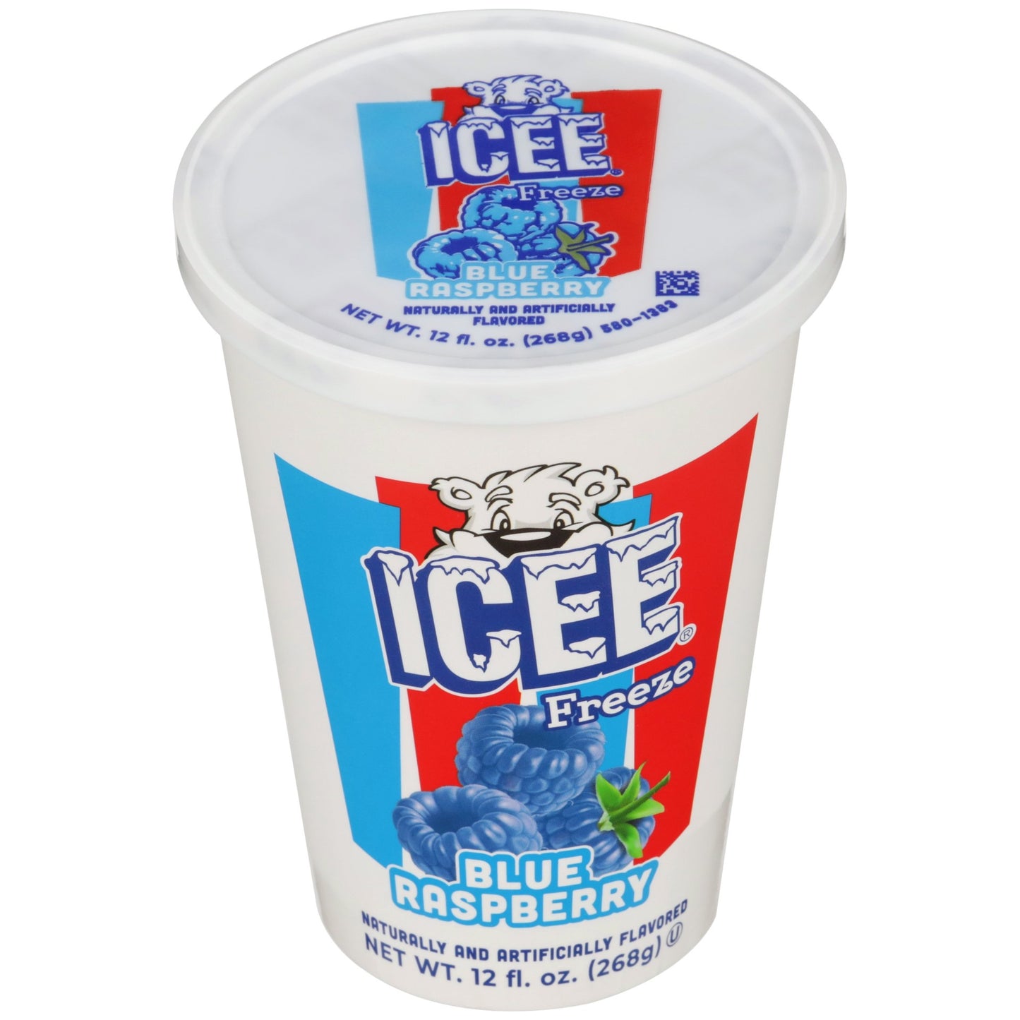 Icee Freeze Blue Raspberry 12 Fluid Ounce - 12 Per Case.