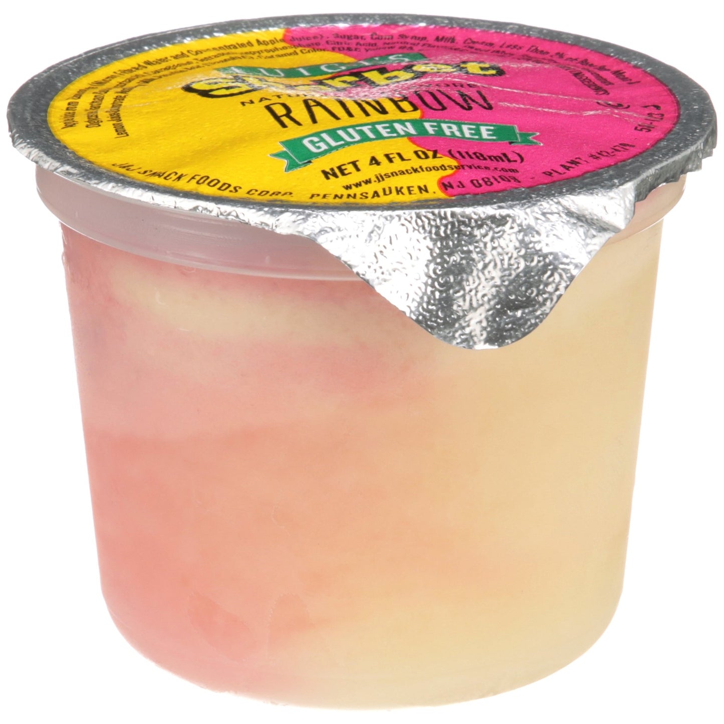 Luigi Rainbow Sherbet Cups 4 Fluid Ounce - 96 Per Case.