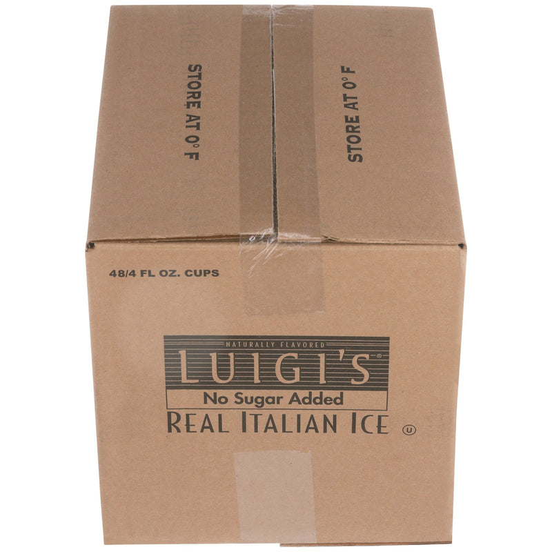 Luigi Lemon Italian Ice 4 Fluid Ounce - 48 Per Case.