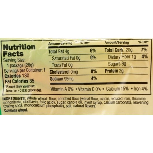 Readi-Bake 51% Whole Grain Jungle Cracker 1 Ounce Size - 200 Per Case.