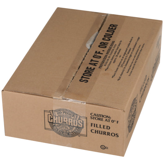 Tio Pepe's 51% Whole Grain 5" Apple Churro - 100 Per Case.