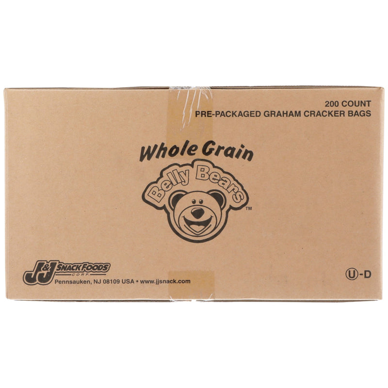 Readi-Bake 51% Whole Grain Honey Belly Bears 1 Ounce Size - 200 Per Case.