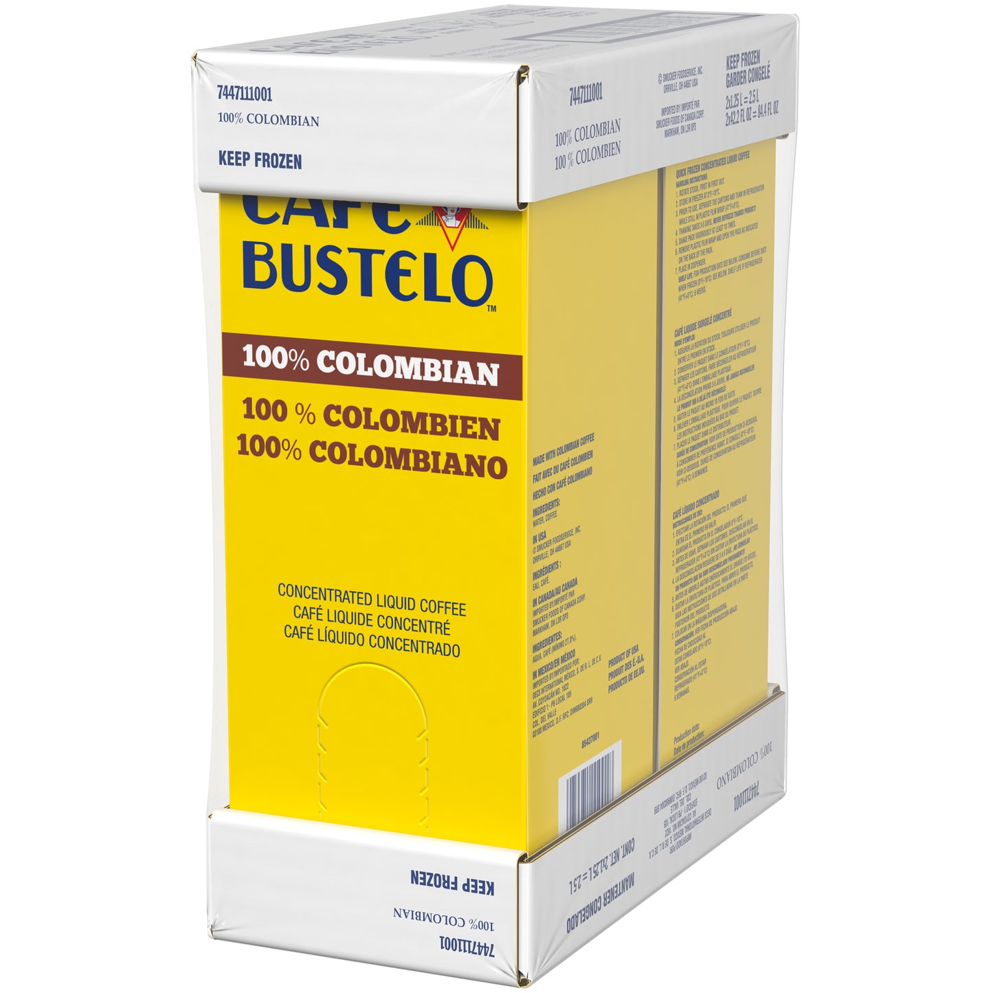 Bustelo Colombian Count 1.25 Liter - 2 Per Case.