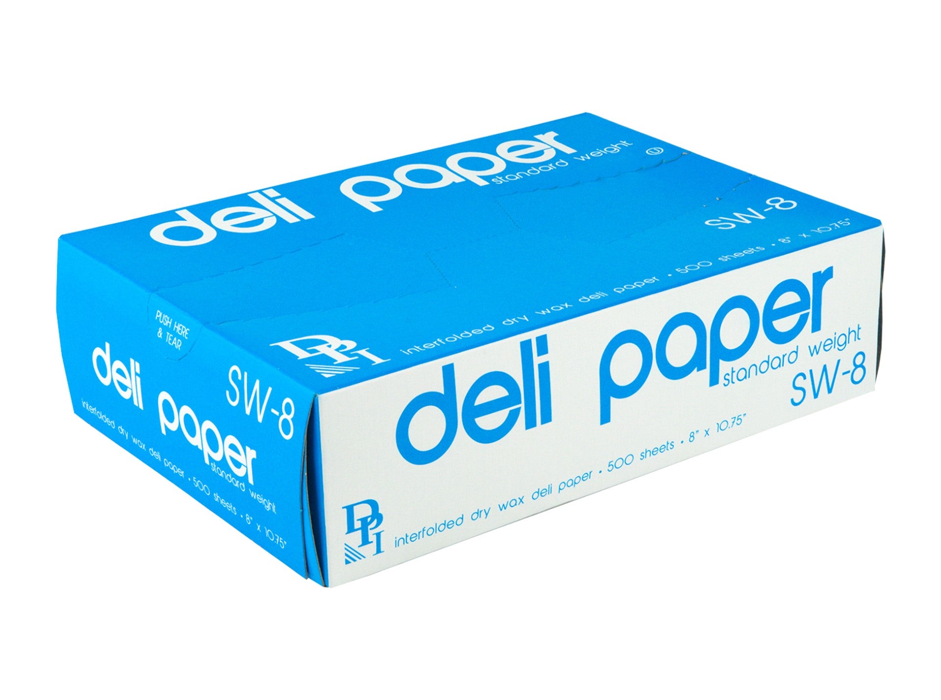 Durable Packaging Deli Sheets Standard Weight 500 Each - 12 Per Case.