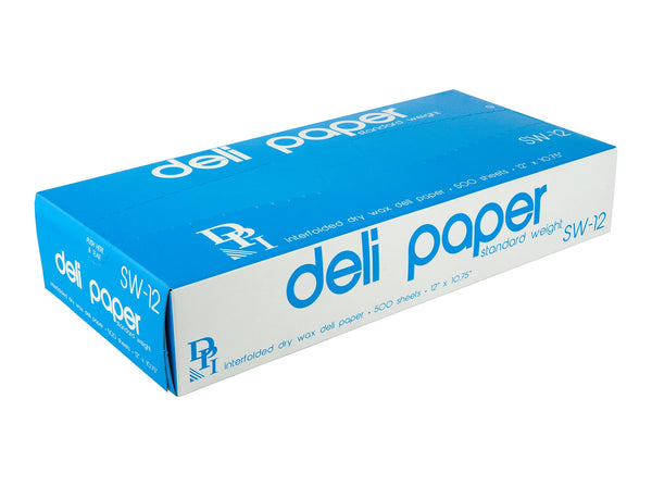 Durable Packaging Deli Sheets Standard Weight 2" 500 Each - 12 Per Case.