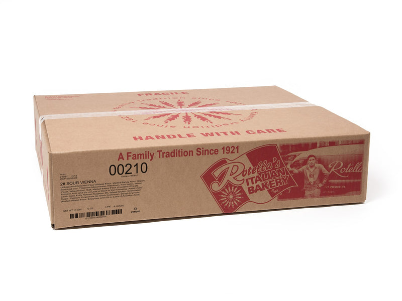 Bread Sour Vienna 1 Count Packs - 6 Per Case.