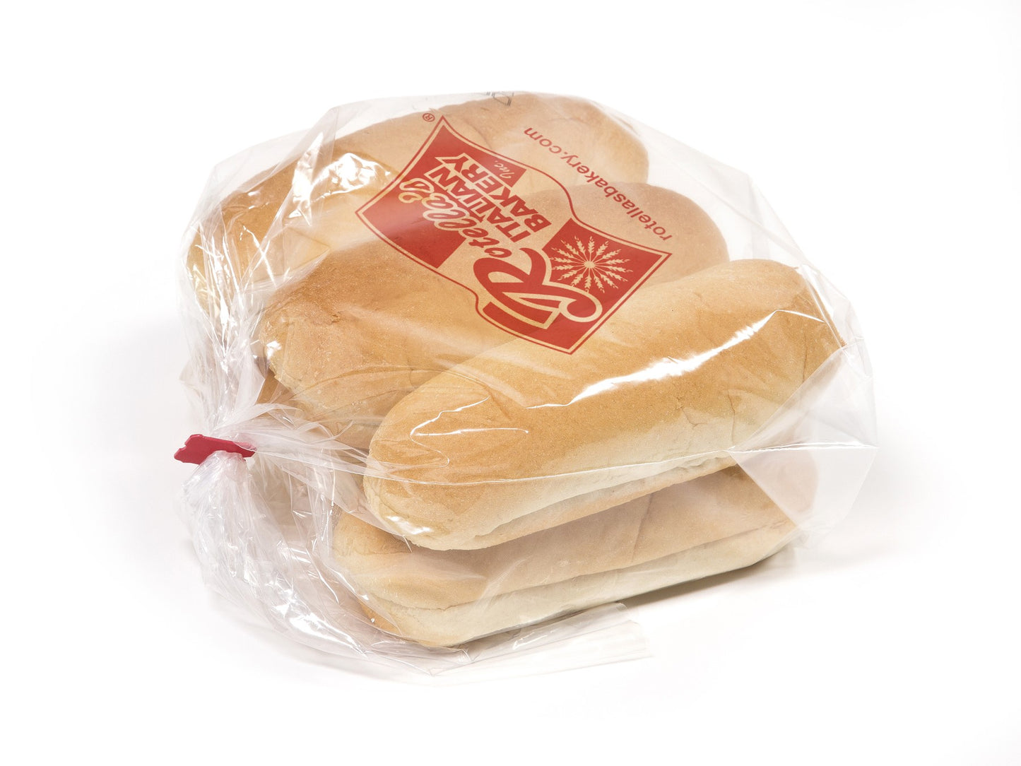 Bread Hoagie Sliced White 5" 6 Count Packs - 9 Per Case.