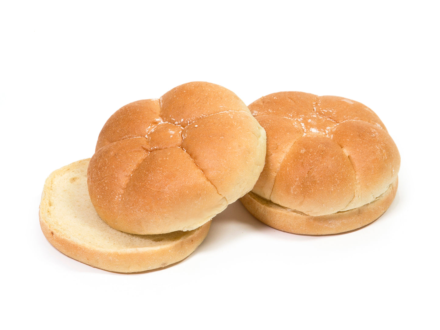 Bread Potato Rosette Bun 8 Count Packs - 6 Per Case.