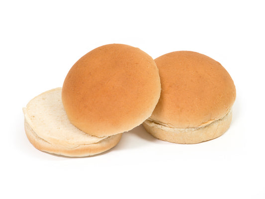 Bread Gourmet Hamburger Bun 4" 8 Count Packs - 6 Per Case.