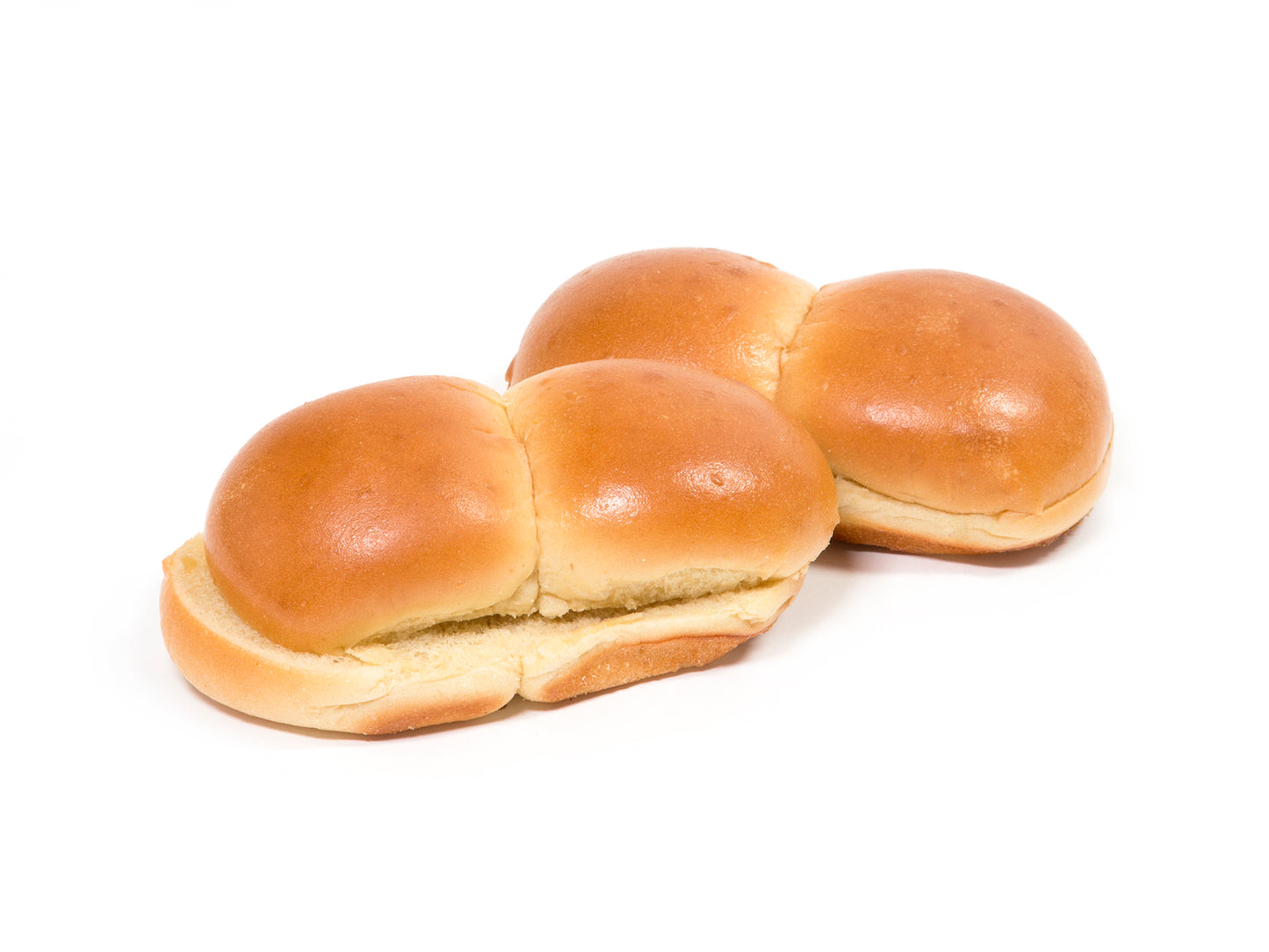 Bread Brioche Slider 3" 12 Count Packs - 9 Per Case.