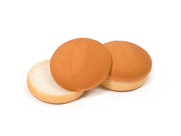 Hamburger Bun Gluten Free Individually Wrapped 1 Count Packs - 24 Per Case.