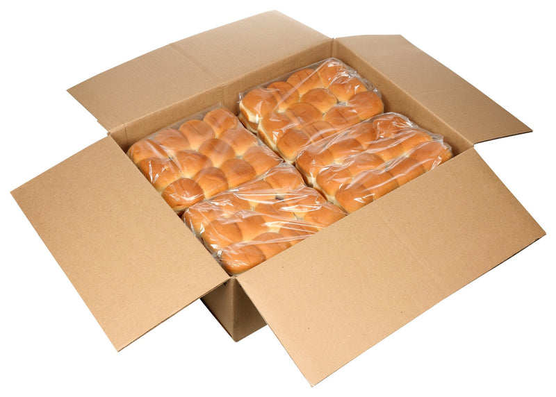 Bun Slider Square "'' Sliced Frozen 25 Ounce Size - 8 Per Case.