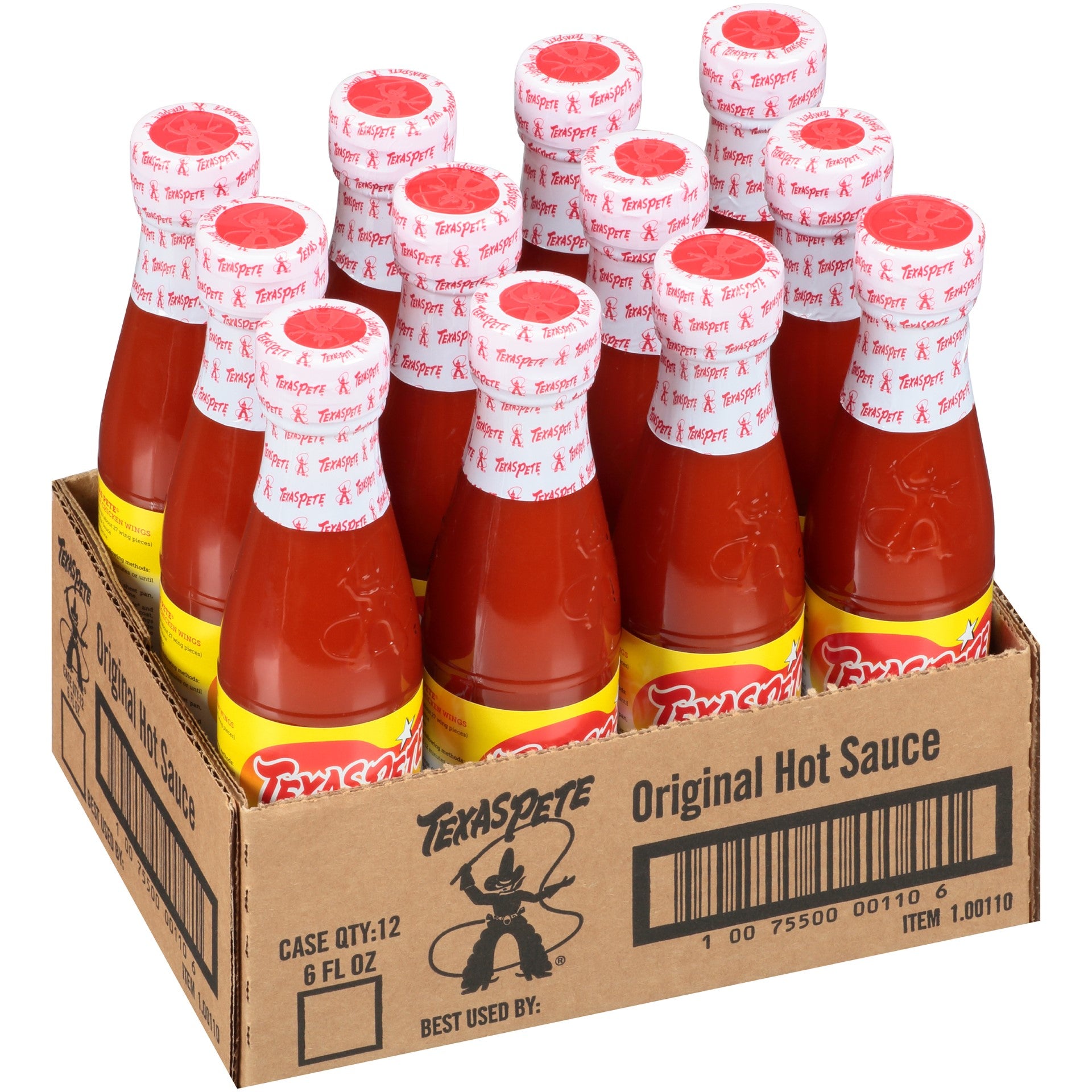 Fl Texas Pete Hot Sauce 6 Fluid Ounce - 12 Per Case.