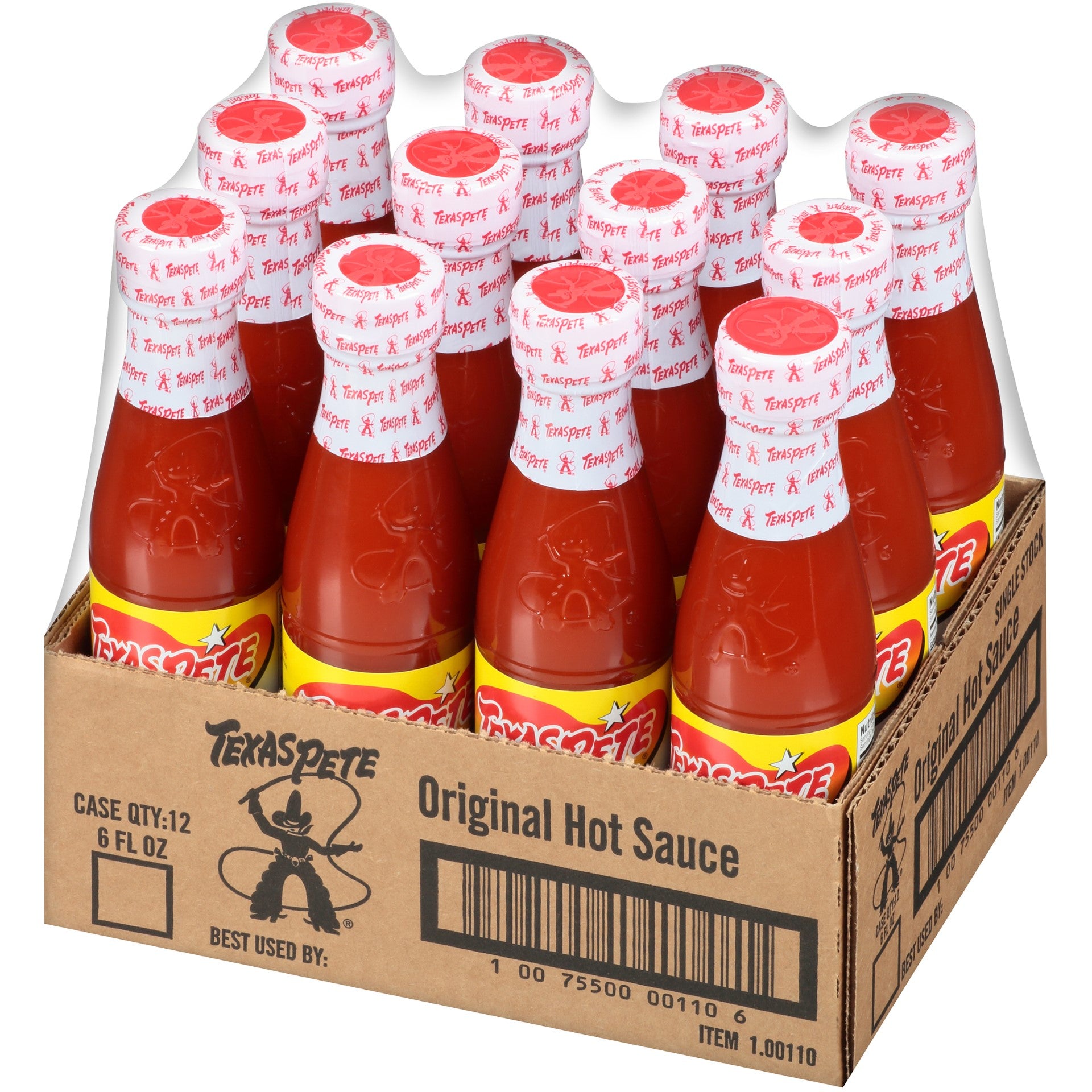 Fl Texas Pete Hot Sauce 6 Fluid Ounce - 12 Per Case.
