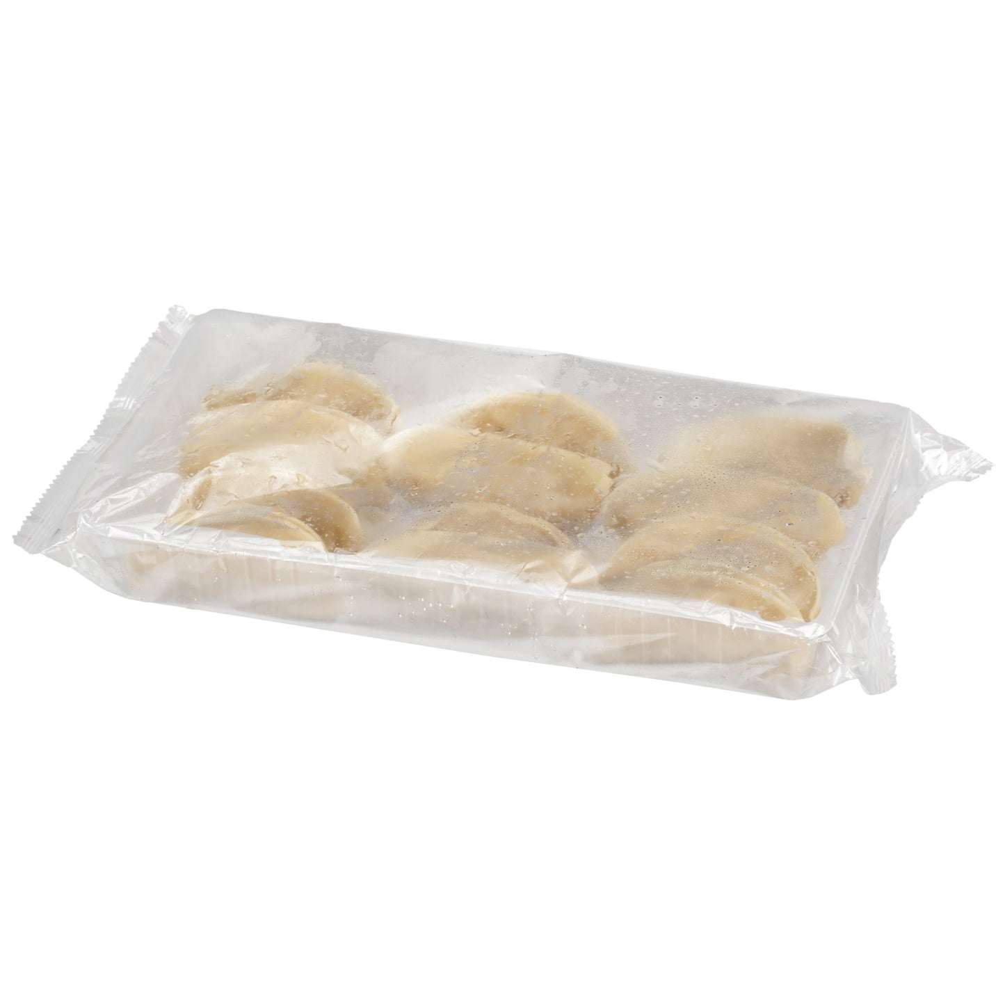 Ajinomoto Gourmet Pork Pot Sticker Trays 0.7 Ounce Size - 120 Per Case.