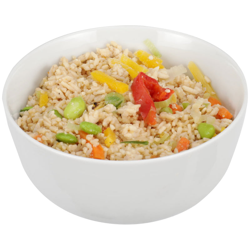 Golden Tiger Gourmet Vegetable Fried Rice Bag 3 Pound Each - 4 Per Case.