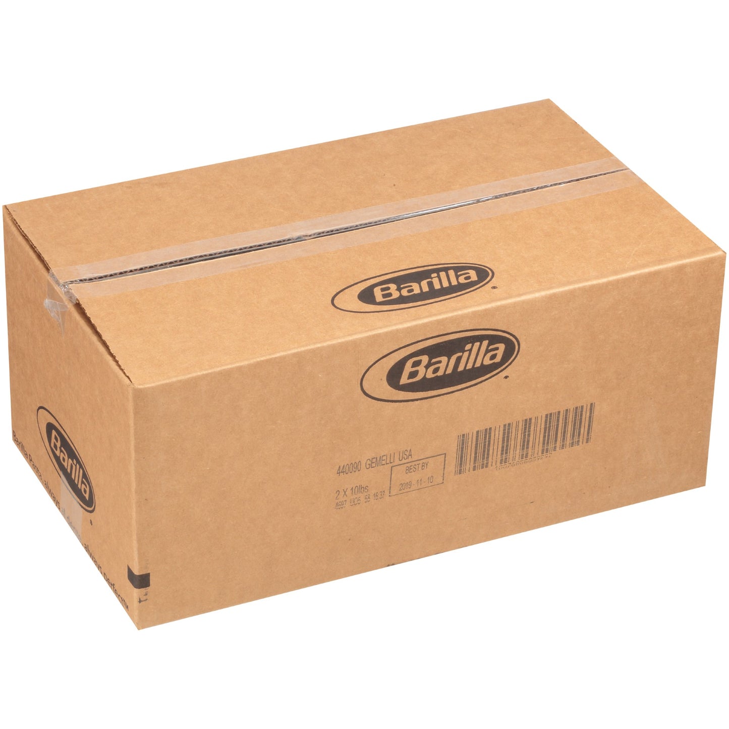 Gemelli Barilla USA 160 Ounce Size - 2 Per Case.