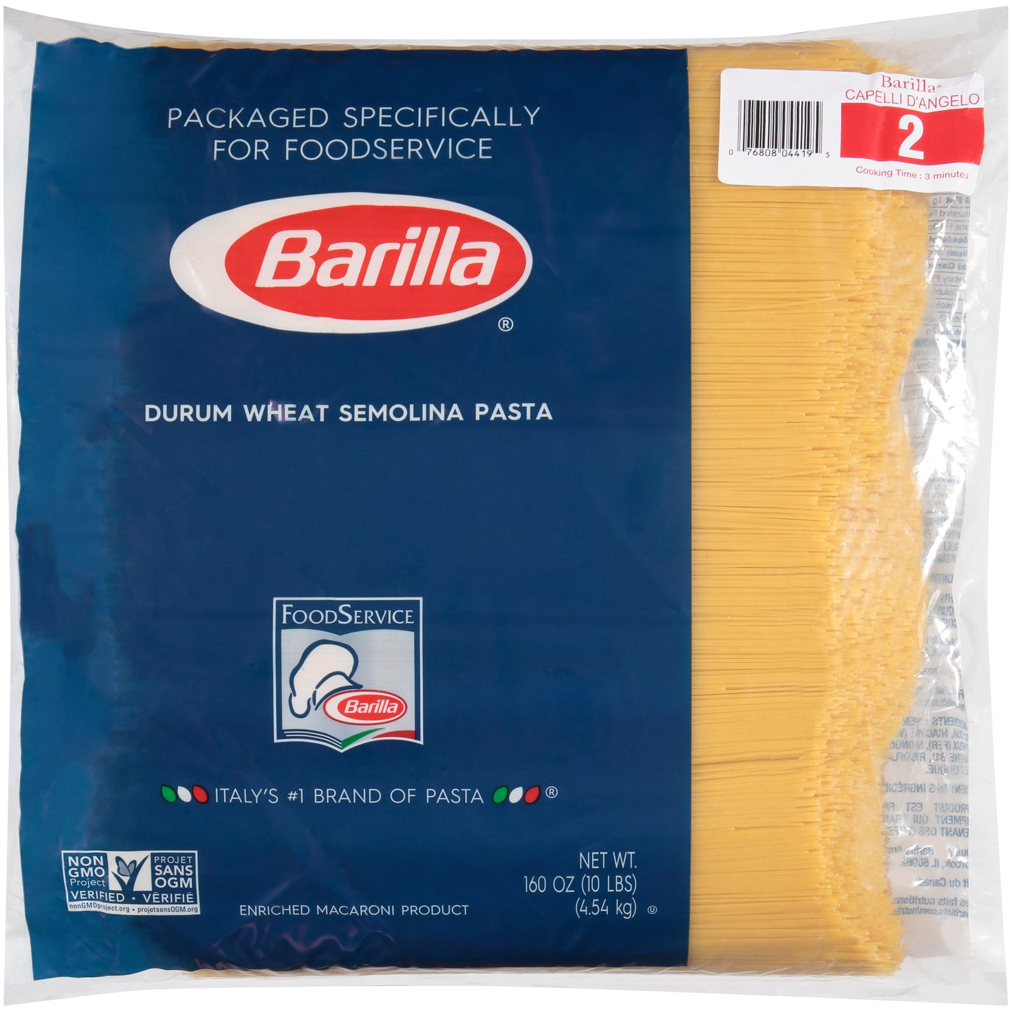 Capelli D'angelo Barilla USA 160 Ounce Size - 2 Per Case.