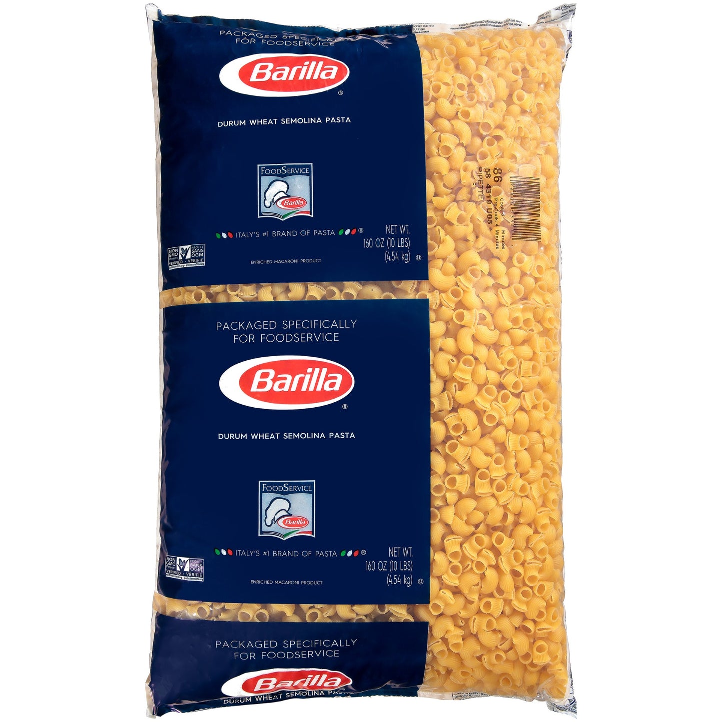 Pipette Barilla USA 160 Ounce Size - 2 Per Case.