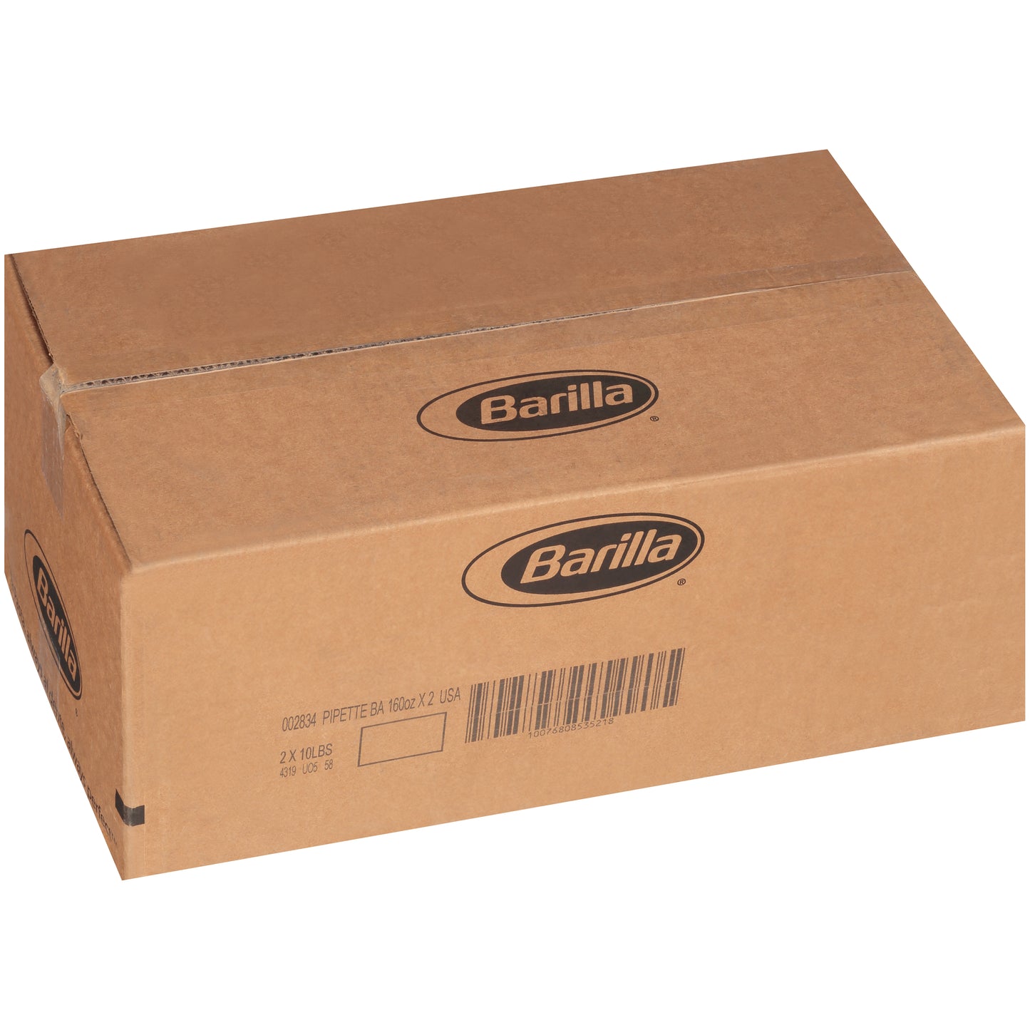 Pipette Barilla USA 160 Ounce Size - 2 Per Case.