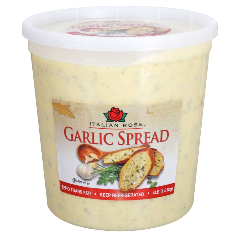 Italian Rose Garlic Spread 4 Pound Each - 6 Per Case.