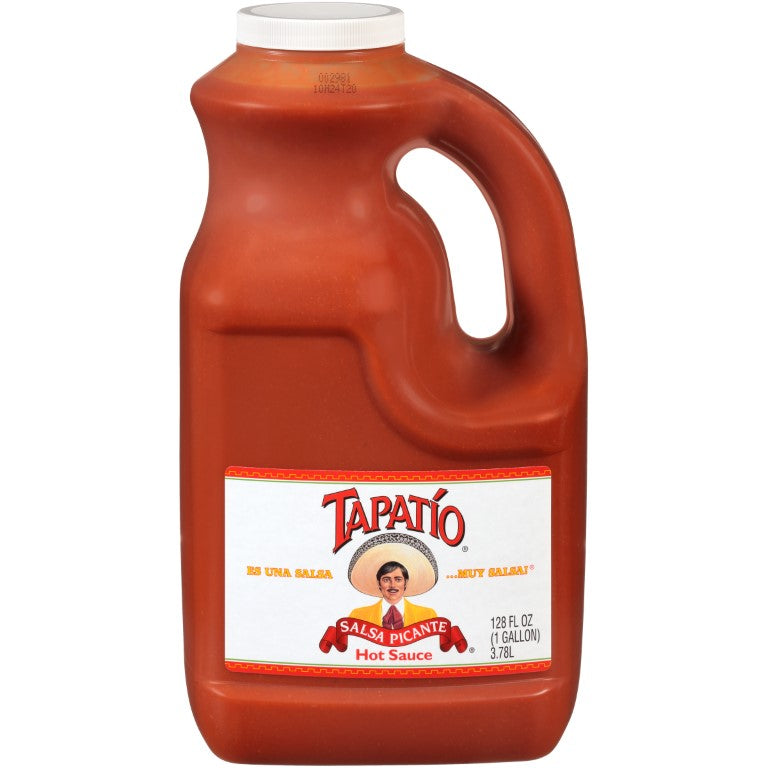 TAPATIO Bulk Hot Sauce 1 Gal. Jug 4 Per Case