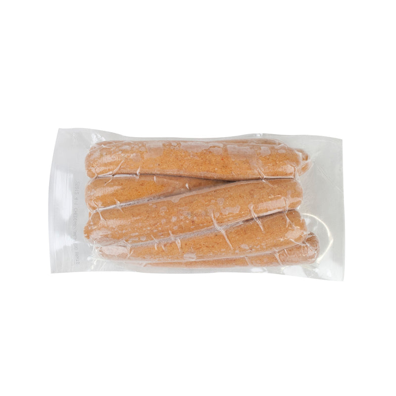 Fully Cooked Skinless Jalapeno Cheddar Bratwurst Packages 4 Ounce Size - 40 Per Case.