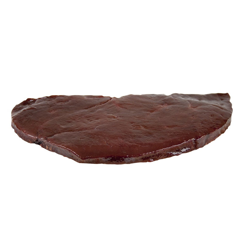 Beef Liver Slices 3 Ounce Size - 53 Per Case.