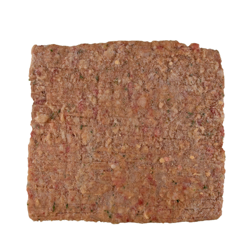 Raw Beef Meatloaf With Tomato Glaze Bulk 22 Ounce Size - 10 Per Case.