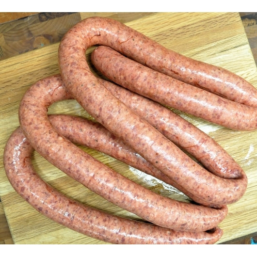 Old Smoked Sausage Rope 20 Pound Each - 1 Per Case.