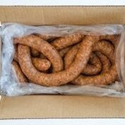 Syracuse Mild Italian Uncooked Sausage Rope 10 Pound Each - 1 Per Case.