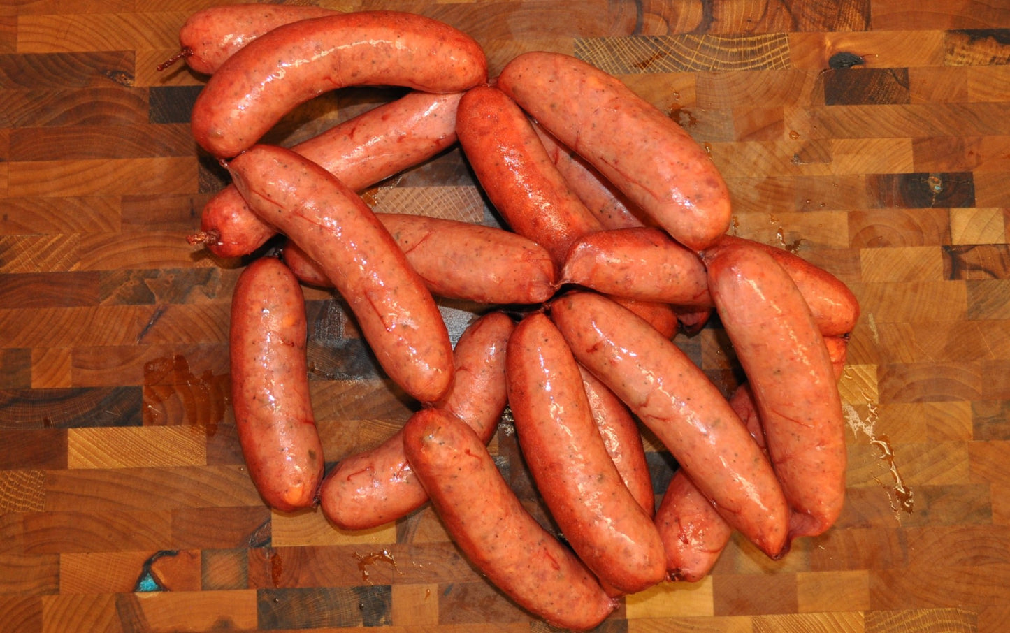 Jalapeno & Cheese Smoked Sausage Link 10 Pound Each - 1 Per Case.