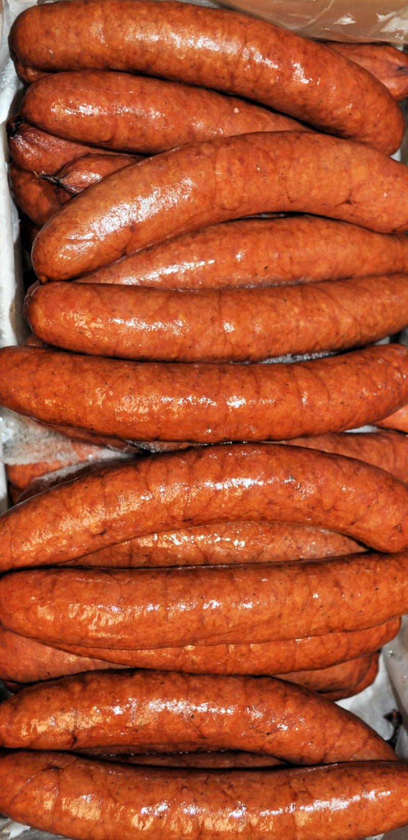 Texas Smokers Red Hot Links, 10 Pounds - 1 per case