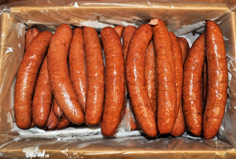 Texas Smokers Red Hot Links, 10 Pounds - 1 per case