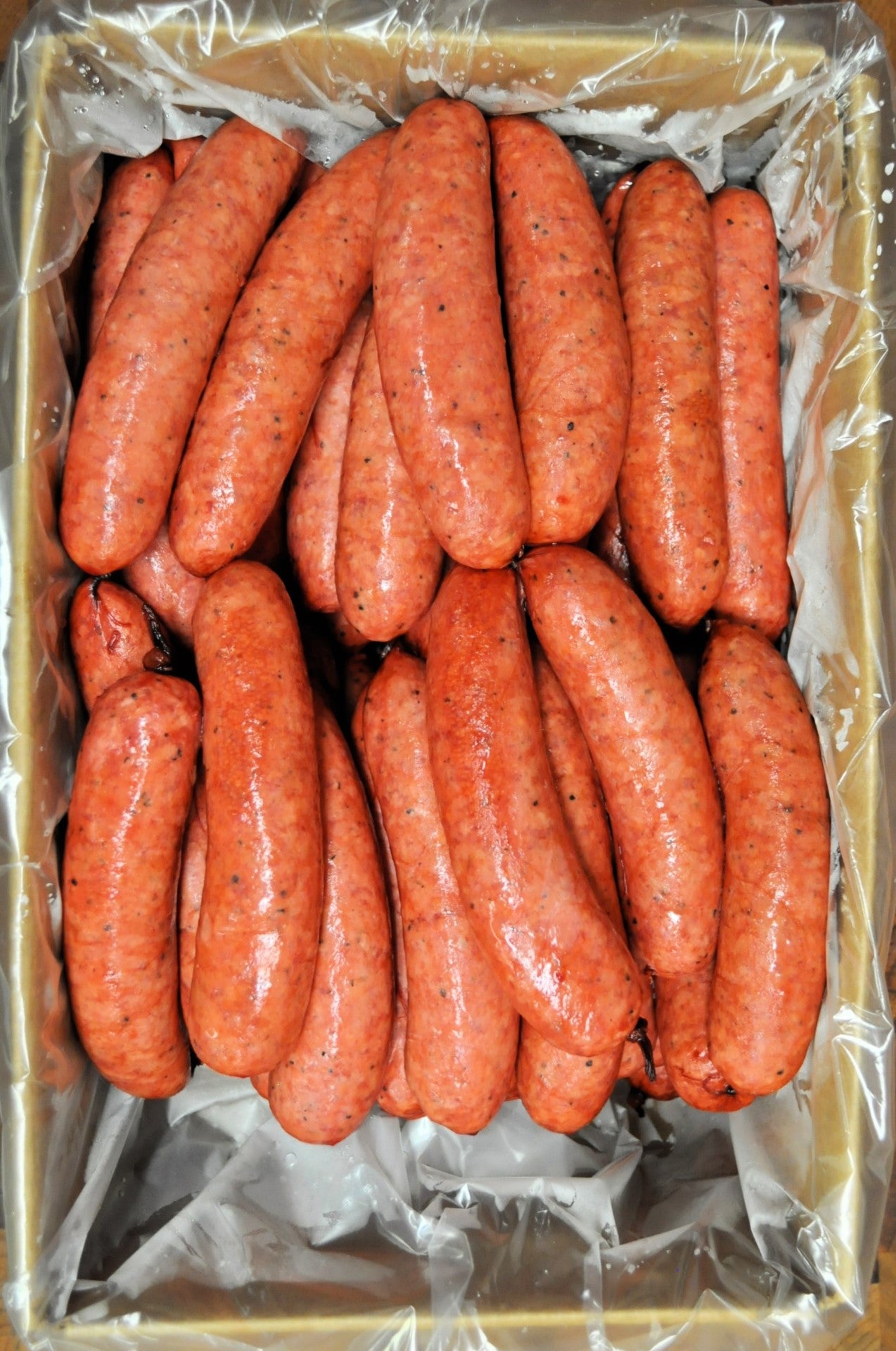 Old Smoked Sausage Links 10 Pound Each - 1 Per Case.