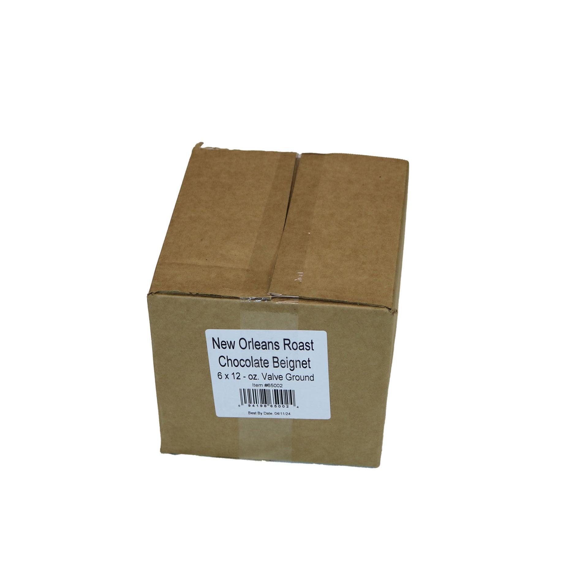 New Orleans Roast Chocolate Coffee 12 Ounce Size - 6 Per Case.
