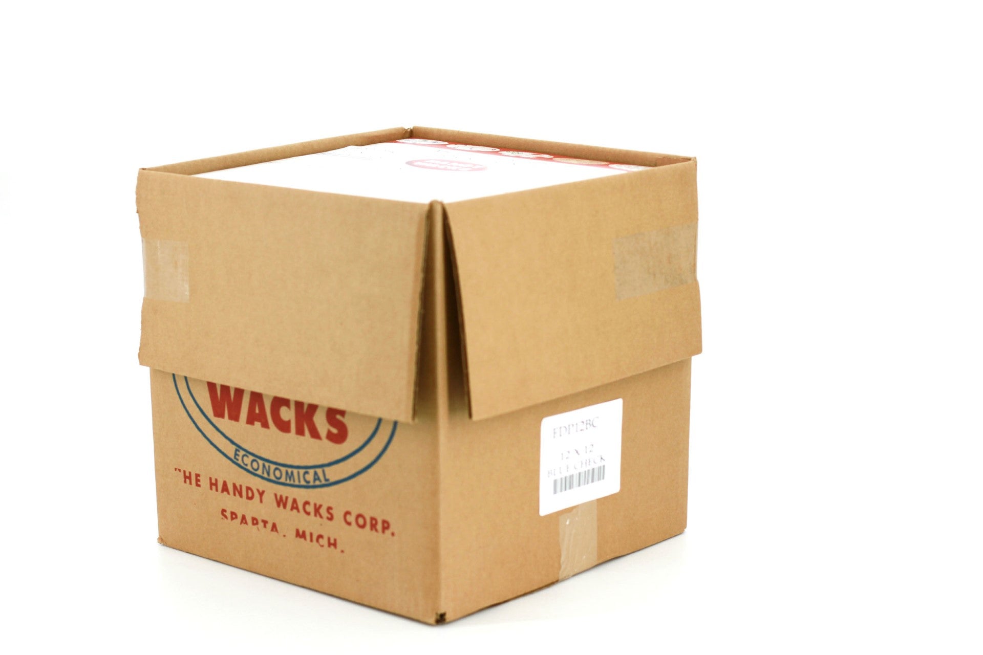 Handy Wacks Deli Paper Blue Checker 2"x2"x5" 1000 Count Packs - 6 Per Case.