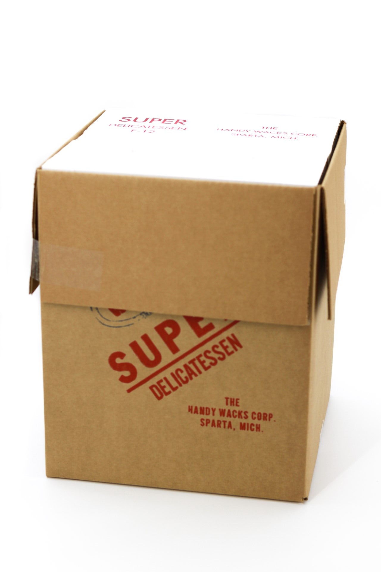Handy Wacks Deli Paper Flat Brown 2"x2"x5" 1000 Count Packs - 6 Per Case.