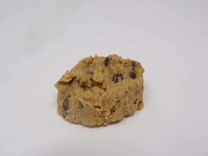 Aphrodite Divine Confections Oatmeal Raisincookie Dough Puck 1.4 Ounce Size - 112 Per Case.