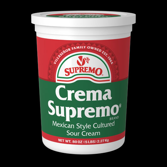 Supremo Crema Supremo 5 Pound Each - 6 Per Case.